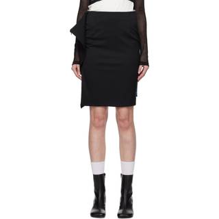 Denim skirt - Black - 42