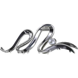 By Stær NICKY Hair Clip - Wave Silver