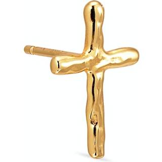 Jane Kønig Mary Stud Ørering Single 18 kt. Forgyldt Sølv MS-AW23-G - Dame - 925 Sterling Silver