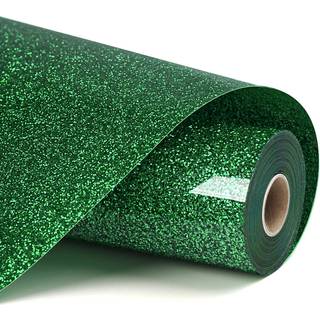 LOKLIK - Heat Transfer Vinyl - 30.5cm x 90cm - Glitter Green