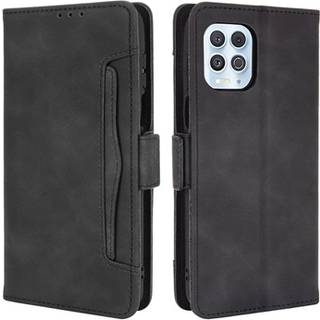 Motorola Moto G100/Edge S Pung Cover med Kortholder - Sort