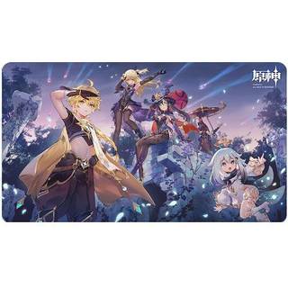 Genshin Impact Unreconciled Stars Mousepad Aether, Fischl, Mona, Paimon & Scaramouche 70 x 40 cm