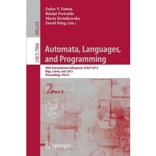 Automata, Languages, and Programming