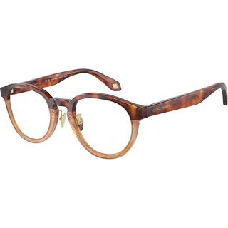 Giorgio Armani AR7248F Asian Fit 6034 50 Briller Mænd Brun - Transparent Honey - 50mm