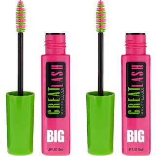 Maybelline Great Lash Big Washingable Mascara Volumizing tykkende forl?ngelse Mascara Meget sort 2 t?lling