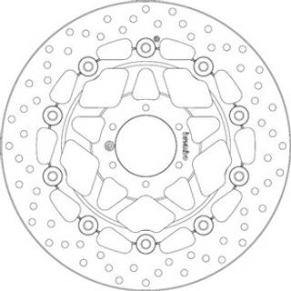 Brembo Bremseskiver Flydende Med Tgk