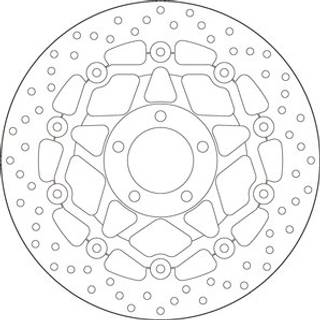 Brembo Bremseskiver Flydende Med Tgk