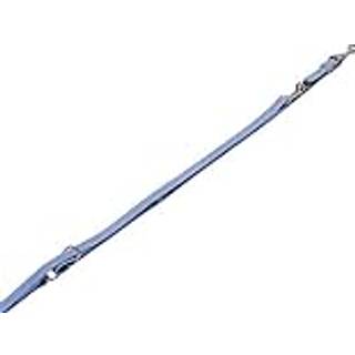 Trænings Hundesnor VELOURS - Lyseblå - 2 m - 18 mm