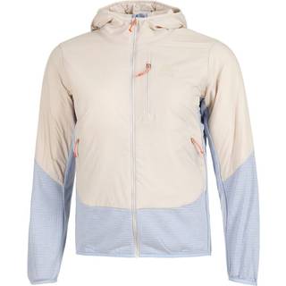 Odlo Ascent Hybrid Insulated Running Jacket Women - Beige, Light Blue, Size L - beige