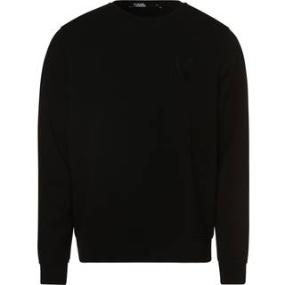 KARL LAGERFELD Herren Sweatshirt schwarz unifarben