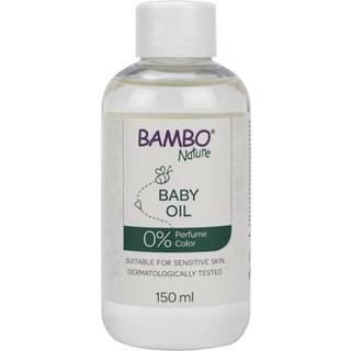 Bambo babyolie 150 ml uden parfume - Svanemærket