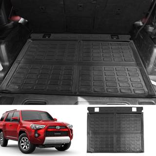 Powoq Fit 2010-2023 Toyota 4Runner Trunk Mat TPE Materiale Lastm?tter Linn Liner Trunk Liner til 2010-2023 Toyota 4Runner 5-personers tilbeh?r (b