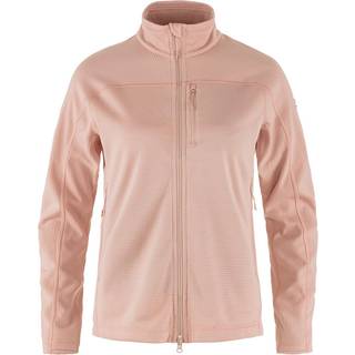 Fjällräven Women's Abisko Lite Fleece Jacket Fleecejakke Damer størrelse XL farve pink