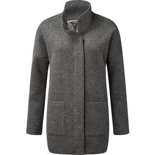 Sherpa Women's Lhamu Button Coat Fritidsjakke Damer størrelse S farve grå