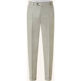 Strellson Herren Hose grün meliert Slim Fit