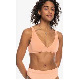 Roxy Women's Rib Love the Oceana V Bikinitop Damer størrelse XXL farve pink