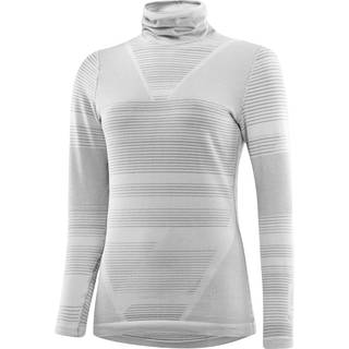 Löffler Women's Rollneck L/S Transtex Retr'X Syntetisk undertøj Damer størrelse 32/34 farve grå