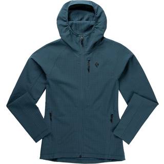 Black Diamond Coefficient Storm Full Zip Hoody Fleecejakke Herrer størrelse XL farve blå
