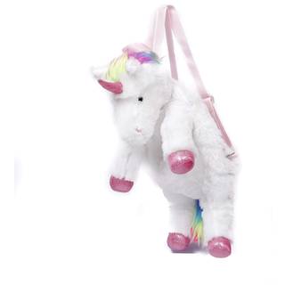 Plushland Fluffy Plush Rainbow Unicorn Fyld Animal Toy 14 Inches - Cuddly Autism Adhd Soft Magical Gifts Present Birthday Love Girlfriend Pal Bud