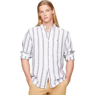 LINEN TRIPLE STRIPE SHIRT