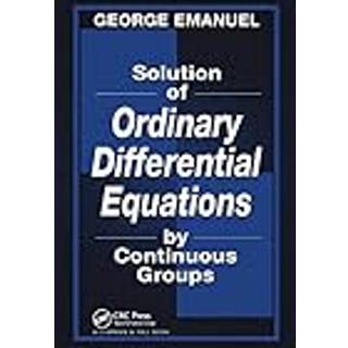 Solution of Ordinary Differential Equations by Continuous Groups