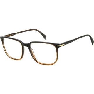 DAVID BECKHAM Mand DB 1141 NNG Optiske stel Acetat Brunt horn Firkantet