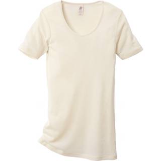 Engel Women's Unterhemd S/S Merino undertøj Damer størrelse 34/36 farve hvid/grå