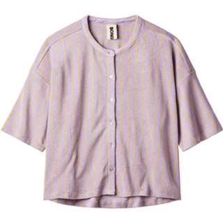 Naram Oversize Skjorte - Lilac & Neon Yellow - Onesize