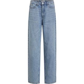 Vikelly Høj Talje Straight Fit Jeans