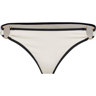 Seafolly Women's Beach Bound Ring Side Hipster Pant Bikini-trusser Damer størrelse 42 farve grå