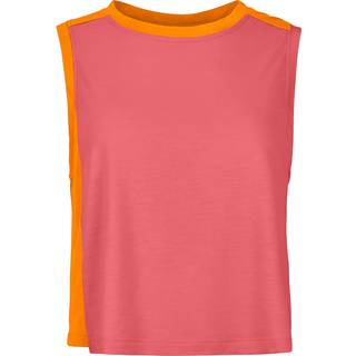 Ortovox Women's 150 Cool Crack Top Merino-shirt Damer størrelse L farve pink