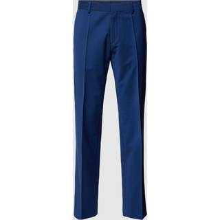 BOSS BOSS Blue Slim-Fit Genius Suit Trousers