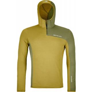 Ortovox Fleece Light Grid ZN Hoody Fleecesweatere Herrer størrelse S farve gul