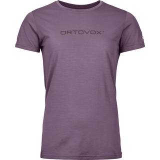Ortovox Women's 150 Cool Brand T-Shirt Merino-shirt Damer størrelse L farve lilla