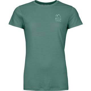 Ortovox Women's 120 Cool Tec Mountain Duo T-Shirt Merino-shirt Damer størrelse XS farve turkis