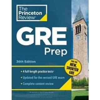 Princeton Review GRE Prep, 36th Edition