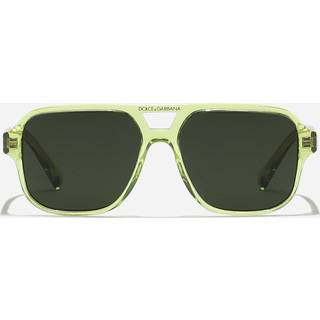Dolce & Gabbana DX4003 Børn 344171 50 Solbriller Børn Grøn - Transparent Lime Yellow Green - 50mm
