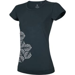 Ocun Women's Classic T Leafs T-shirt Damer størrelse XL farve blå