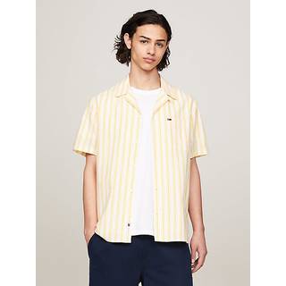 Stripe Skjorte, Warm Yellow, L