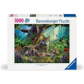 Ravensburger Wolves in the Forest 1000 Piece Jigsaw Puzzle For Voksne - 12000477 - H?ndlavet v?rkt?j lavet i Tyskland hvert stykke passer perfekt
