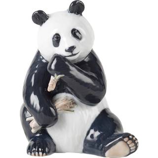 Royal Copenhagen spisende panda 18 cm