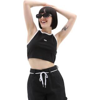 Vans - Longline Racerback Sports Bra, Woman, Black, Size: XL - Black - XL