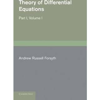 Theory of Differential Equations