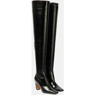 Khaite Marfa leather over-the-knee boots - black - EU 41