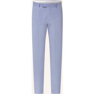 Strellson Herren Hose blau meliert Slim Fit