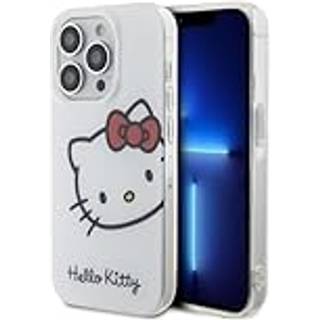 iPhone 14 Pro - Hello Kitty TPU Back Cover - Kitty Head - White