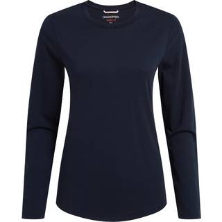 Craghoppers Women's Nosilife Akona Longsleeve Blue Navy, 16
