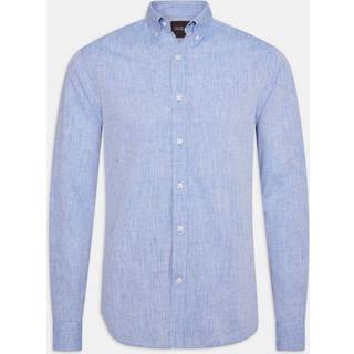 Oscar Jacobson - Slim Fit Button Down Skjorte - størrelse S - Herre