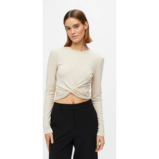 Jamie Cropped Top - Sandshell - XL - Object