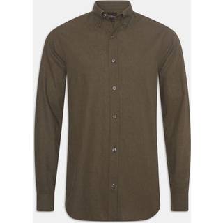 Oscar Jacobson - Slim Fit Button Down Skjorte - størrelse XXL - Herre